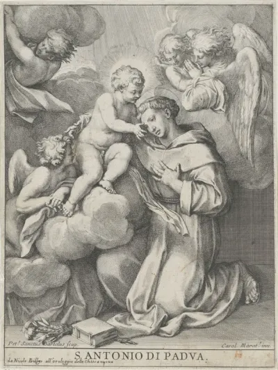 De heilige Antonius van Padua