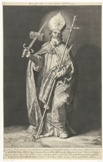 De heilige Bonifatius