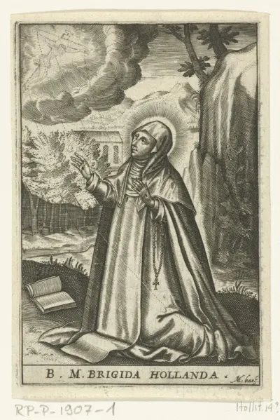 De heilige Brigida