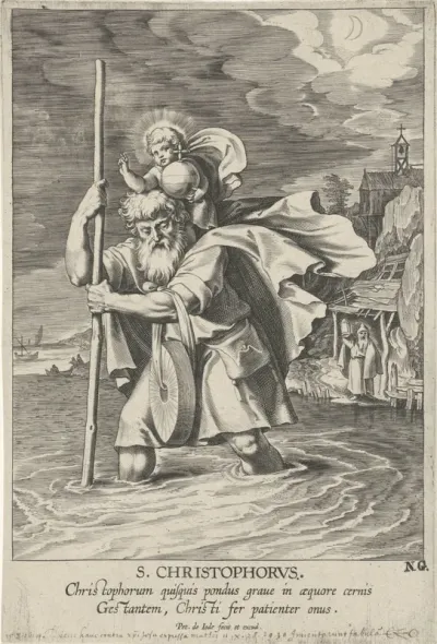 De heilige Christoffel
