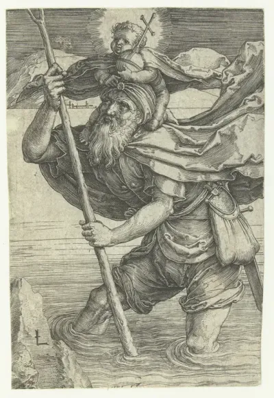 De heilige Christoffel