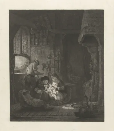 De Heilige Familie met Elisabet