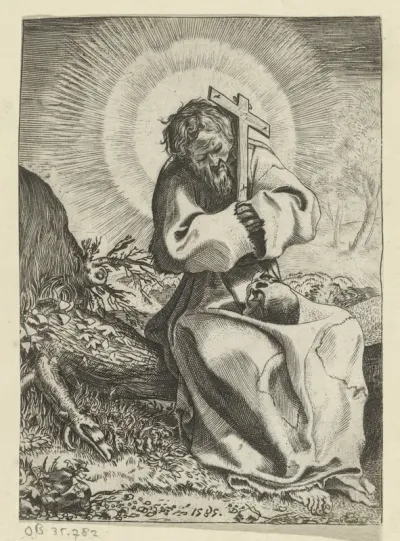 De heilige Franciscus van Assisi