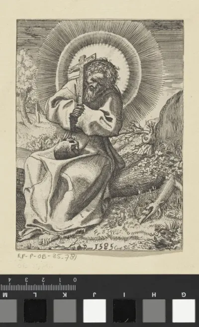 De heilige Franciscus van Assisi