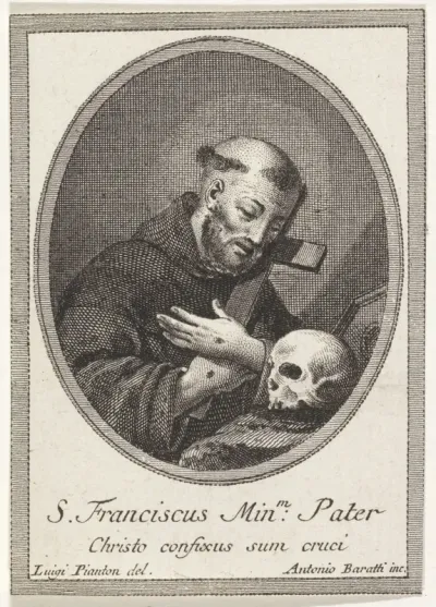De heilige Franciscus