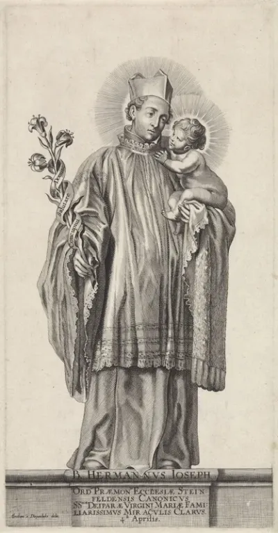 De heilige Hermanus Josephus