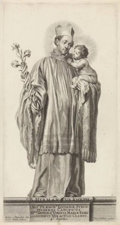 De heilige Hermanus Josephus