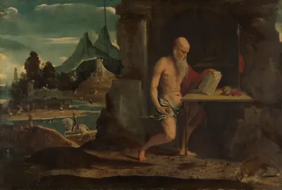De heilige Hieronymus