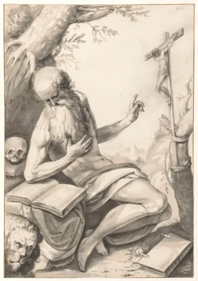De heilige Hieronymus