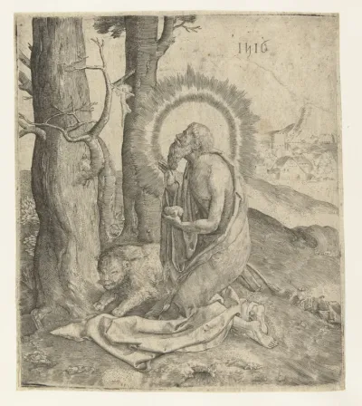 De heilige Hieronymus