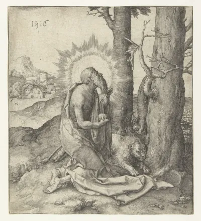 De heilige Hieronymus