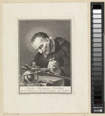 De heilige Hieronymus Aemiliani