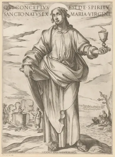 De heilige Johannes