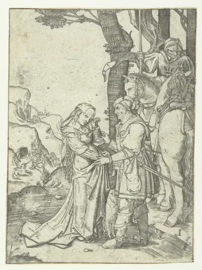 De heilige Joris en de prinses