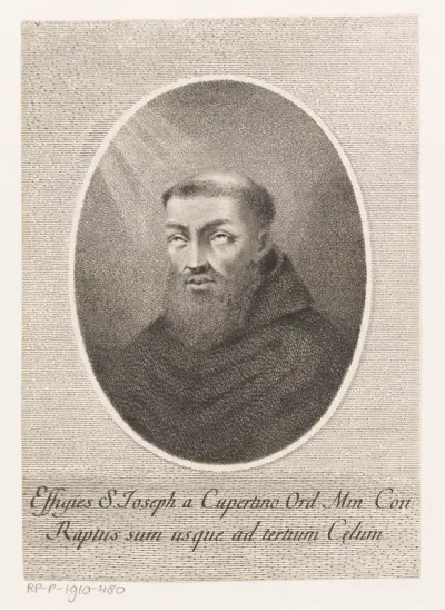 De heilige Jozef van Cupertino