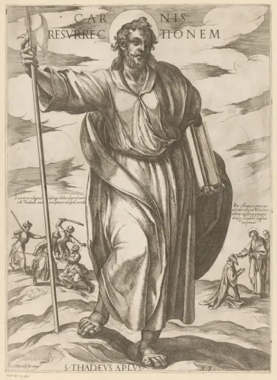 De heilige Judas Taddeüs