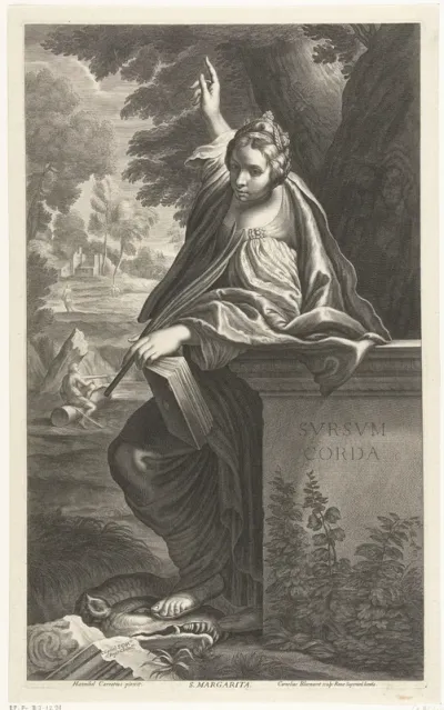 De heilige Margareta van Antiochië