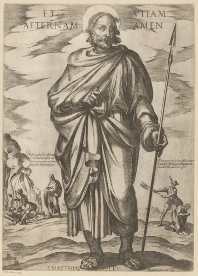 De heilige Mattias