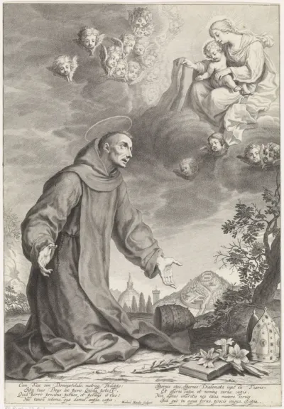 De heilige Philippus Benitius
