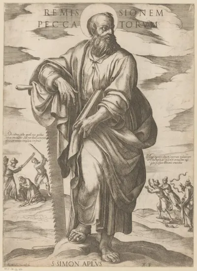 De heilige Simon