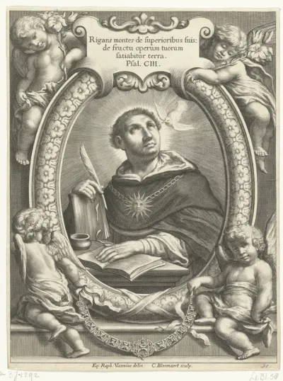 De heilige Thomas van Aquino