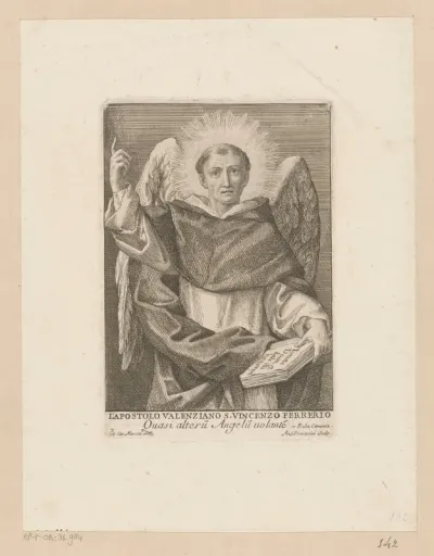 De heilige Vincentius Ferrerius