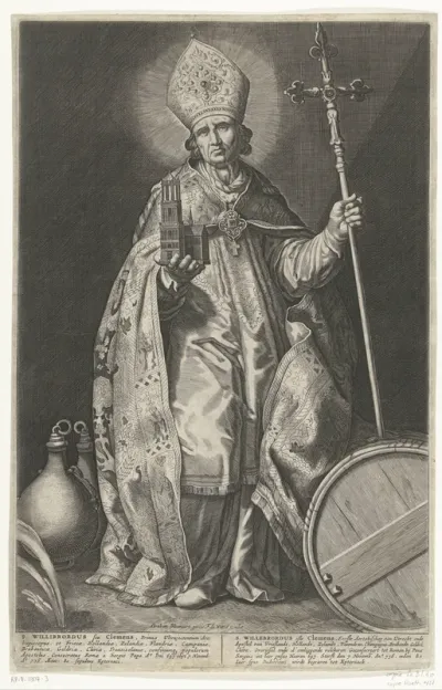 De heilige Willibrordus
