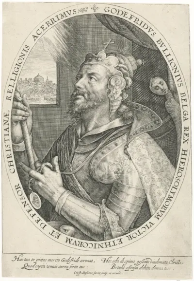 De held Godfried van Bouillon