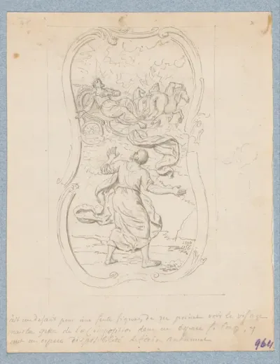 De hemelvaart van Elia (in doos met 43 tekeningen)