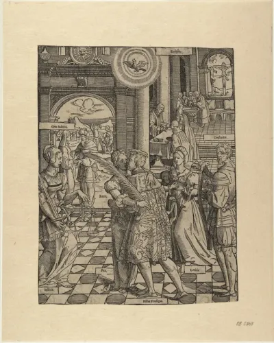 De hereniging en vergiffenis van de verloren zoon