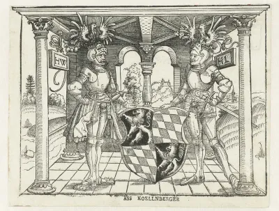 De hertogen Willem en Lodewijk van Beieren