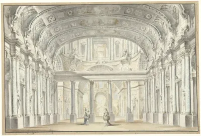 De Hofzaal, toneeldecor