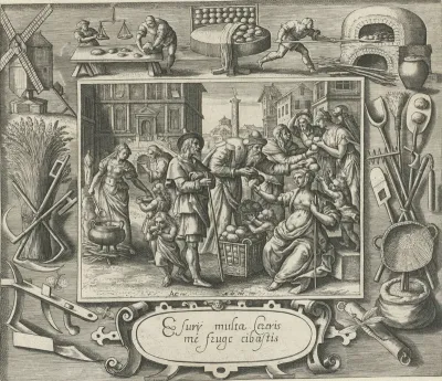 De hongerigen spijzigen