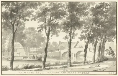 De Hoornbrug tussen Den Haag en Delft