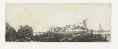 De houten brug