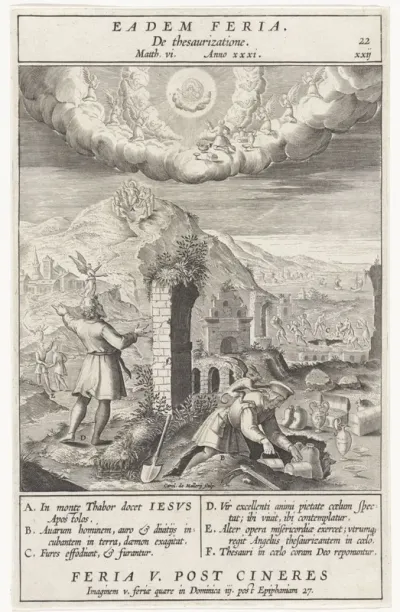 De huichelaar verzamelt schatten