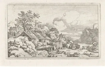 De hut van de timmerman