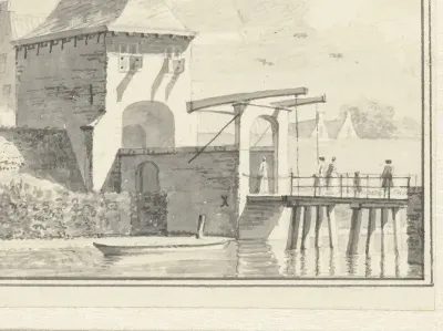 De IJsselpoort te Oudewater