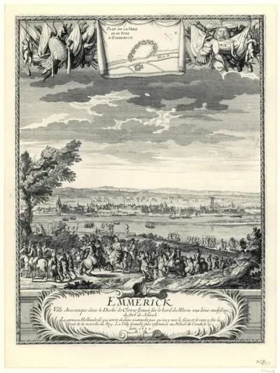 De inname van Emmerich door de Fransen op 10 juni 1672