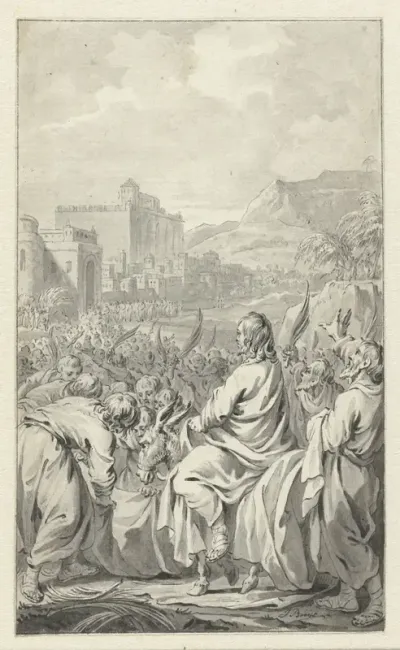 De intocht in Jerusalem