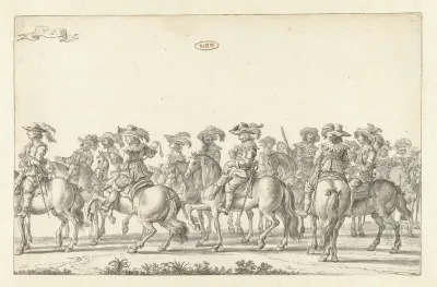 De intocht van Maria de' Medici te Amsterdam in 1638 (plaat 5)