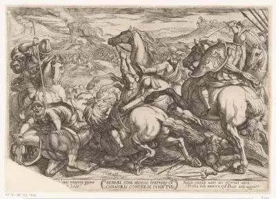 De Israëlieten verslagen door de Kanaänieten omdat ze Mozes niet gehoorzaamd hebben