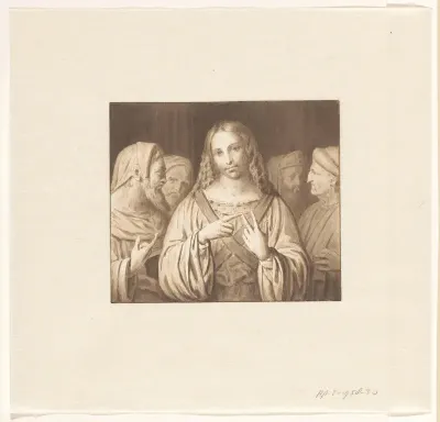 De jonge Christus tussen de schriftgeleerden