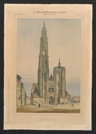 De kathedraal van Antwerpen