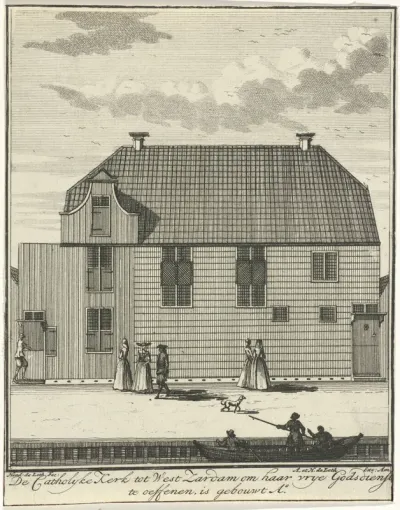 De katholieke kerk te Zaandam