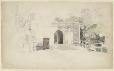 De Kennemer- of Nieuwpoort te Haarlem