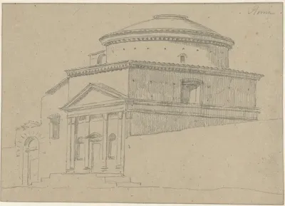 De kerk Sant'Andrea in Via Flaminia, Rome