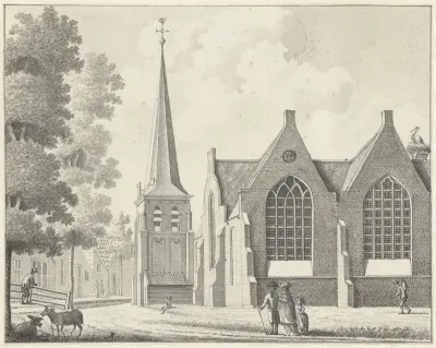 De kerk te Leimuiden