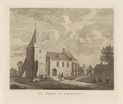 De kerk te Ommeren