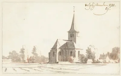 De kerk te Velp, Gelderland